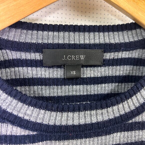 J. Crew Striped Merino Wool Top - Picture 3 of 5